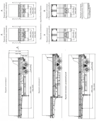 Semitrailer 931802E (spring suspension, trailer axles 1202-2410002, production of PLANT Ltd.), with removable sides, with tire b