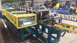 Automatic line for cold profiling of bent profiles made of metal with thickness from 0,2 to 16,0 mm