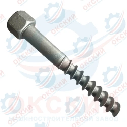 Track screw with hexagonal head CP54