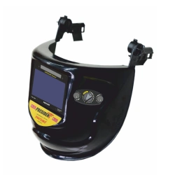 Welder's face shield with helmet attachment PRESIDENT CRYSTALINE® PREMIUM, article no. 05555