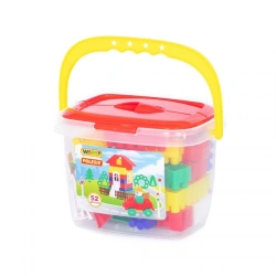 Constructor "Builder" (52 elements) (in bucket), Article No. 41234