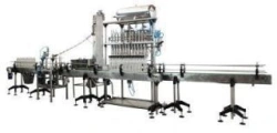 Device for capping and filling PET kegs of UNK, UNK-250 type with carbon dioxide.