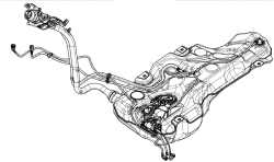 Fuel tank SK 381 Octavia A8 5WA.201.021.BP/5WA.201.021.MD