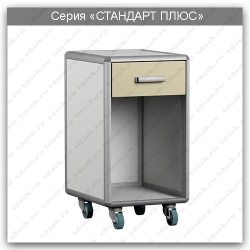 Standard Plus Series Rolling Laboratory Pedestal: TLp.08.00