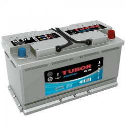 Lead-acid starter battery TUBOR AQUATECH 6ST-100.1(0) VL