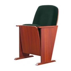 Auditorium armchair model Gold Wood