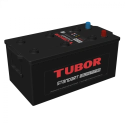 Accumulator battery starter lead-acid TUBOR STANDART 6ST-135.3(4) VL (EN)