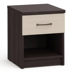 Bedside cabinet with one drawer 057 from the hotel furniture set "Olympus".