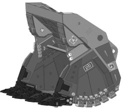 Bottom dump bucket PC-4000.FS-22-T2-GS
