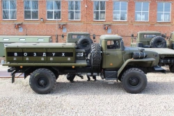 Air intake vehicle VZ-20-350 on the base of Ural 43206 chassis in modifications 43206-1151-61, 43206-1151-71, 43206-6151-71 manu