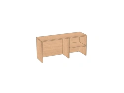 Low extension for desk 1000*300*450 mm AN-10