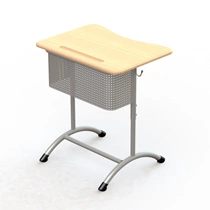 Non-adjustable pupil's table with perforated screen "Extra 1P/2P" gr. 2,3,4,5,6,7, article C-15