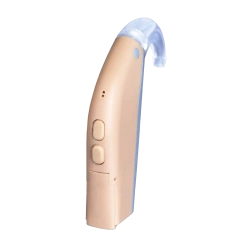 Hearing aid electronic digital programmable air sound conduction behind-the-ear type "STATUS", variant version "STA