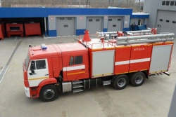 Foam extinguishing vehicle APT (5,0-9,0)-?, type 58816, modification APT (5,0-9,0)-? (65115), on chassis KAMAZ-65115-A5, 65115-5