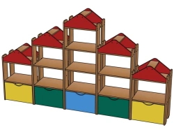 Set of furniture ''Gorodok''/ NIM05