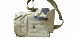 Canvas bag for carrying 4 x magazines for RPK-74 rifle.
