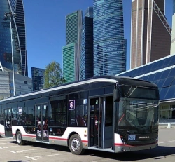 Trolleybus type 5214-0000010, modification 5214-0000010-00, commercial name Alkor HT12 (categories M3/I class) with low