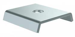 CLM50D-POS-41-25 Support plate for STRUT-profile IEK