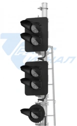 Mast traffic lights with LED light-optical systems TU32 TSH 2141-2009