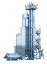 Zlata type Zlata 15 modular shaft grain dryer (indirect heating, gas)