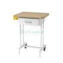 Medical polymer small tier table-cart "STMPm-01-"ELAT", var. 7 GIKS.942810.102 TU