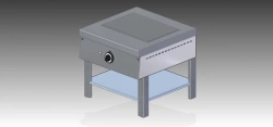 Electric stove-stool KAYMAN PE-1-111-MX