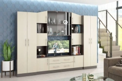 Set of furniture for dining room and living room