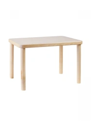 Rectangular children's table 520 / natural wood