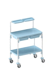 Medical instrumental trolley TI-2-VSh-01-"KRONT" according to TU 9451-005-11769436-2002 in variant of delivery TI-2-VSh-01-"KRON