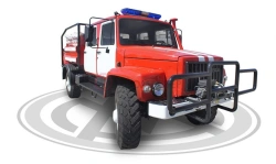 Fire tanker truck, modification 2322K7 on the basis of GAZ 33088 chassis.