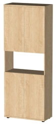 Modular multi-sectional cupboard "Bazis" series