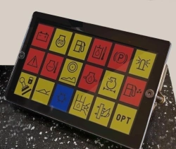 Indicating panel RDIP-E072