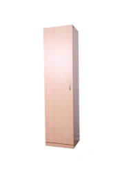 Wardrobe single-door cupboard with profile handle