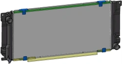 Engine cooling radiator A32R32.1301010-10 (2831-061-0001)