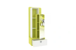 Football LD.518100.000 Front of the combined shelving unit (White/Lime )