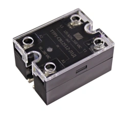 Solid-state relays of alternating current one and two-channel in innovative design 1 (Relay TTR1-SV12512-L1D YaShGK.431162.225TU