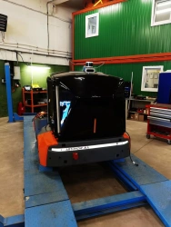 Housing of multifunctional robotic platform for municipal services "Pixel"