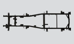 Frame (for Uaz sgr 220695, 396295, 396255 from 2011 to 2016, Zmz 4091, 40911) 220695280101000