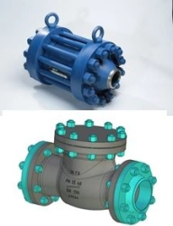 Butterfly valve (valve) reverse rotary KOP
