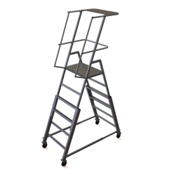 Aluminium telescopic mobile platform ladder LPTA-1200-150