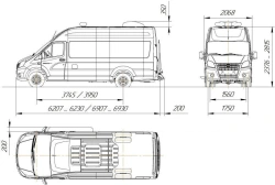Diesel-engined trucks with technically permissible maximum mass exceeding 3, 5 tonnes but not exceeding 12 tonnes type