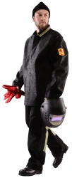 Special tarpaulin suit "Welder-Ultra" for protection against sparks and splashes of molten metal, code 16005