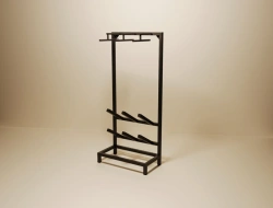 Shipboard metal furniture. Hanger for drying working clothes and shoes RBPG