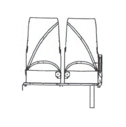 Passenger seat PS-05.6800010-05.31.2K02