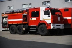 Fire tanker truck ??-8,0-70, type 58815?43118, modification 58815M (mod.5), on chassis KAMAZ-43118-A5, 43118-50