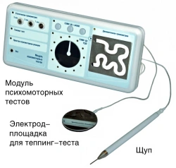 Tool for automation of psychophysiological testing "Psychomotor tests module".