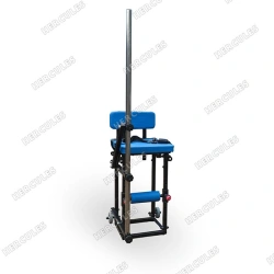 Collapsible javelin, discus, shot put chair