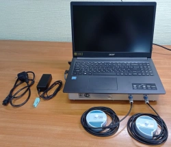 Fetal monitor: automated cardiotocograph "Unikos-01" with accessories portable