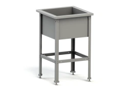 Single-section wash tub VMT-O 500x500x870