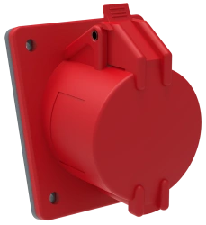 PSN42-016-4 Recessed socket SSI-414 16A-6h/380-415V 3P+RE IP44 MAGNUM IEC IEC